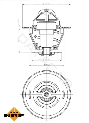 Термостат NRF 725036