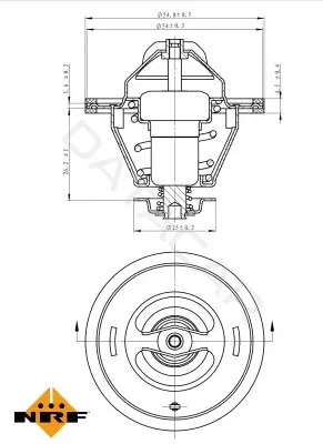 Термостат NRF 725124