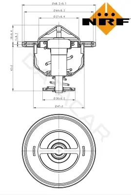 Термостат NRF 725176