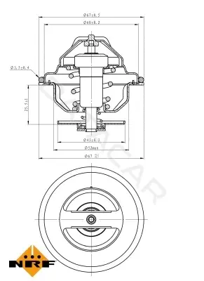 Термостат NRF 725192