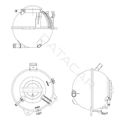 Расширительный бачок NRF 454082