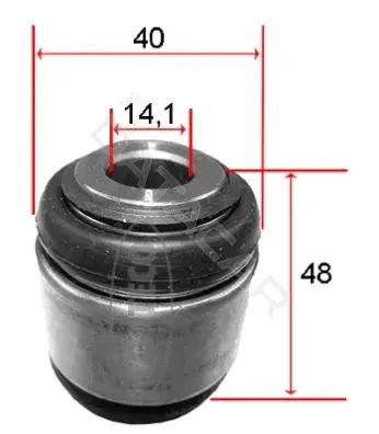 Сайлентблок рычага CORTECO 49367512