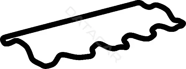 Прокладка клапанной крышки CORTECO 026242P