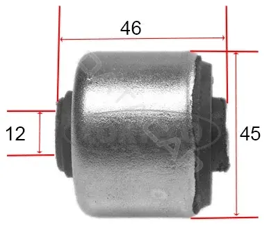 Сайлентблок рычага CORTECO 21652448