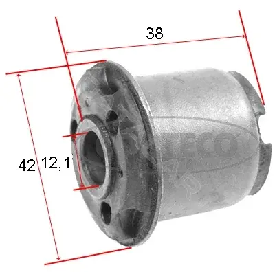 Сайлентблок рычага CORTECO 21652775