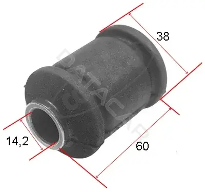 Сайлентблок рычага CORTECO 21653104