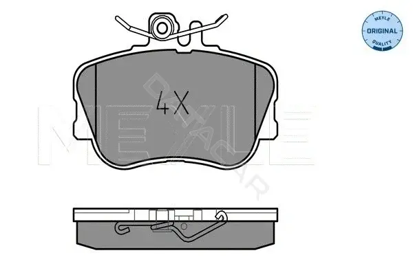 Тормозные колодки MEYLE 0252143920