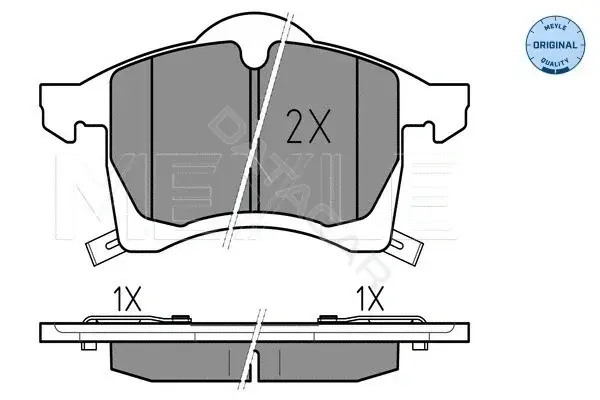Тормозные колодки MEYLE 0252305719/W