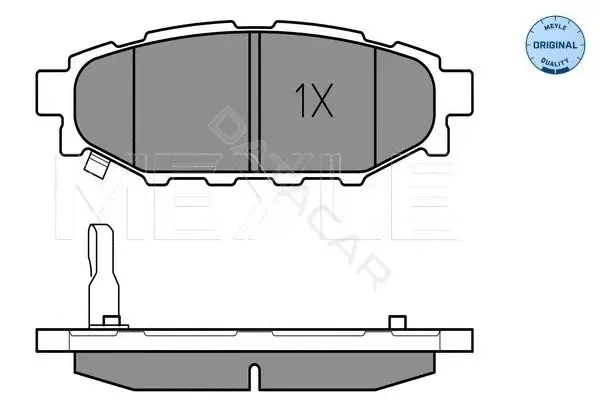 Тормозные колодки MEYLE 0252427114/W