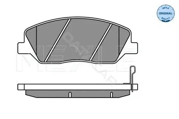 Тормозные колодки MEYLE 0252435117/W