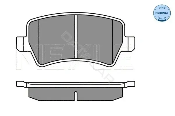 Тормозные колодки MEYLE 0252449617