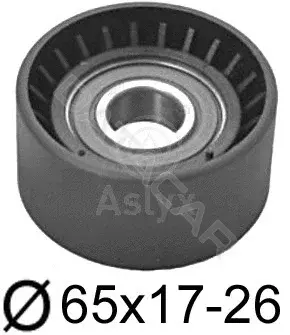 Натяжной ролик ГРМ Aslyx AS-521155