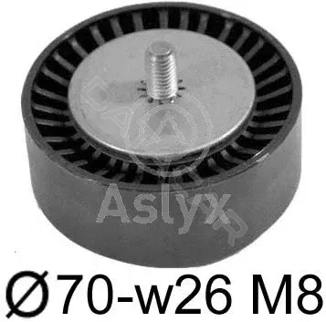 Натяжной ролик ГРМ Aslyx AS-521245