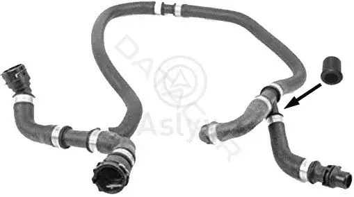 Патрубки системы охлаждения Aslyx AS-601535