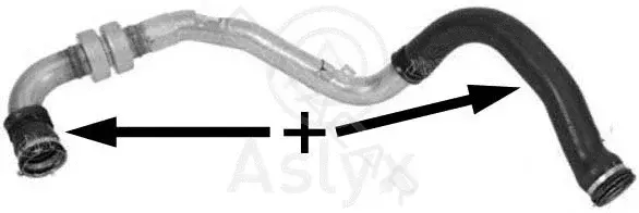 Патрубки системы охлаждения Aslyx AS-601392