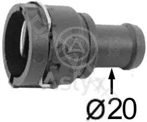 Фланец охлаждающей жидкости Aslyx AS-502222