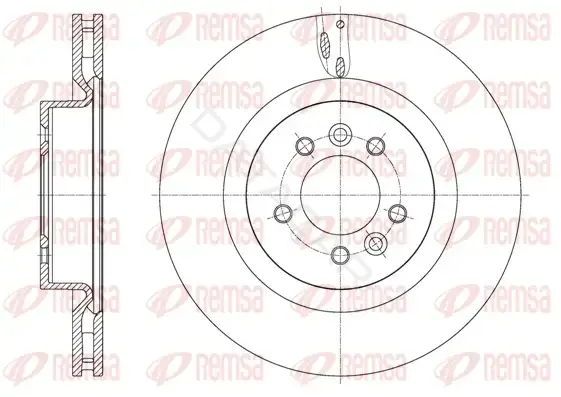 Тормозные диски REMSA 61613.10