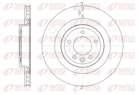 Тормозные диски REMSA 61614.10