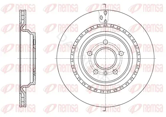 Тормозные диски REMSA 61636.10