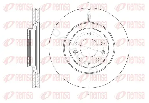 Тормозные диски REMSA 61638.10