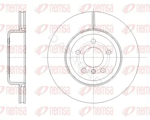 Тормозные диски REMSA 61652,10