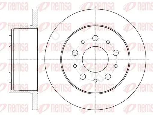 Тормозные диски REMSA 61055.00