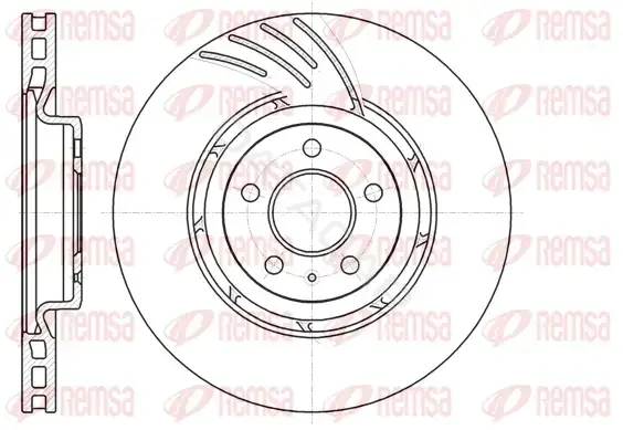 Тормозные диски REMSA 61111.10