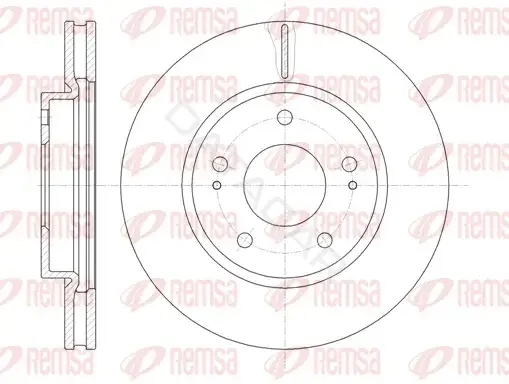 Тормозные диски REMSA 61229.10
