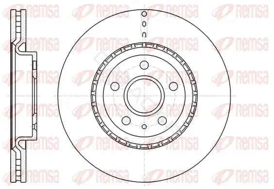 Тормозные диски REMSA 61283.10