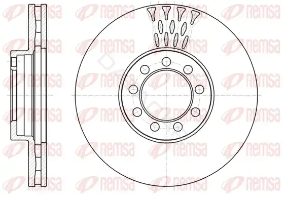 Тормозные диски REMSA 61298.10