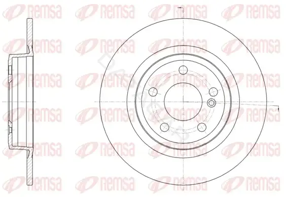 Тормозные диски REMSA 61523.00