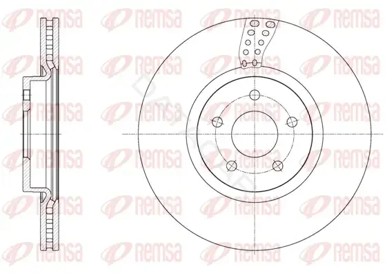 Тормозные диски REMSA 61561.10