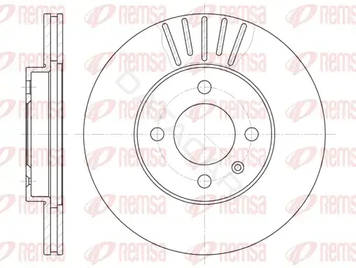 Тормозные диски REMSA 6175.10