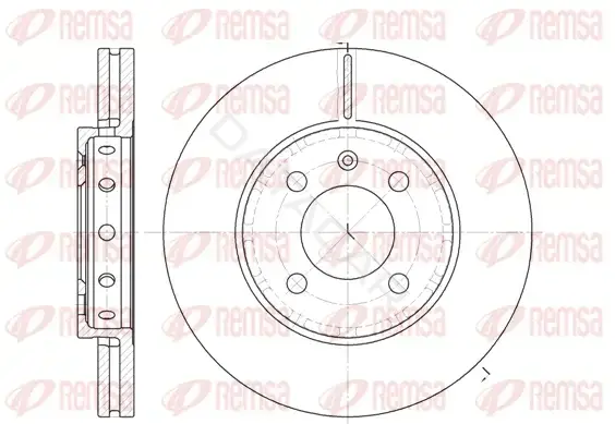 Тормозные диски REMSA 6826.10