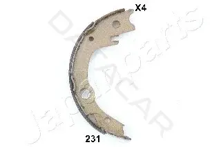 Колодки ручника JAPANPARTS GF-231AF