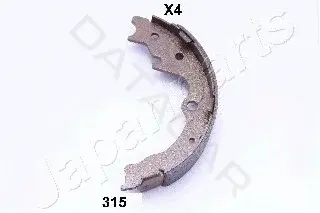 Колодки ручника JAPANPARTS GF-315AF