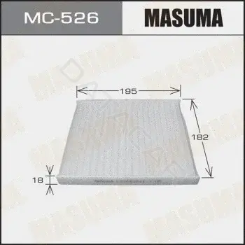 Фильтр салонный MASUMA MC-526