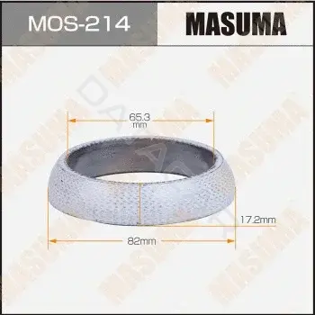 Прокладка глушителя MASUMA MOS-214