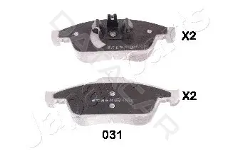 Тормозные колодки JAPANPARTS PA-031AF