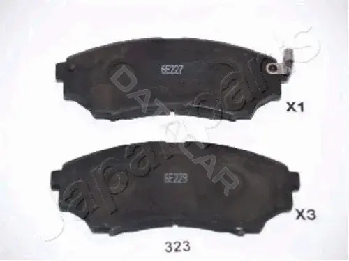 Тормозные колодки JAPANPARTS PA-323AF