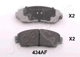 Тормозные колодки JAPANPARTS PA-434AF