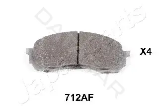 Тормозные колодки JAPANPARTS PA-712AF