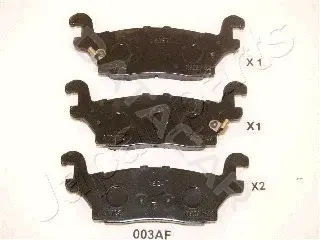 Тормозные колодки JAPANPARTS PP-003AF