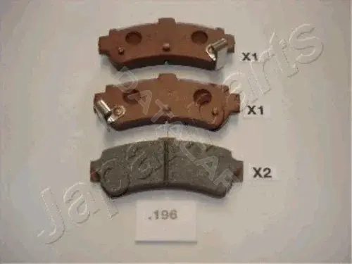 Тормозные колодки JAPANPARTS PP-196AF