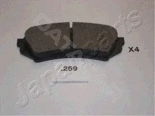 Тормозные колодки JAPANPARTS PP-259AF