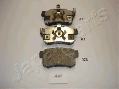 Тормозные колодки JAPANPARTS PP-445AF