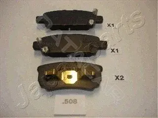 Тормозные колодки JAPANPARTS PP-508AF