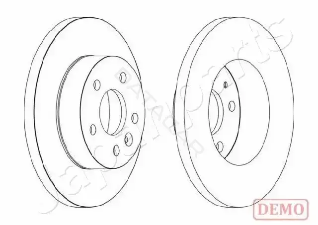 Тормозные диски JAPANPARTS DI-056C