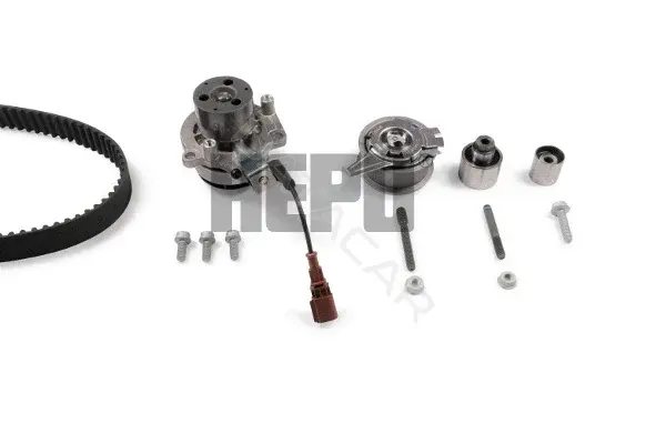 Комплект ГРМ с помпой HEPU PK06690