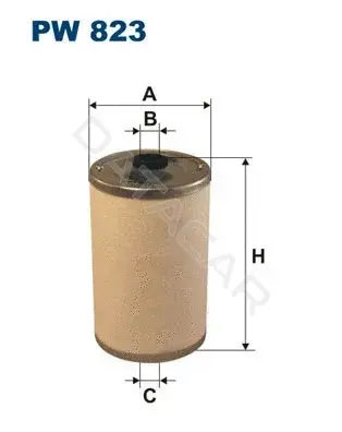 Топливный фильтр FILTRON PW823